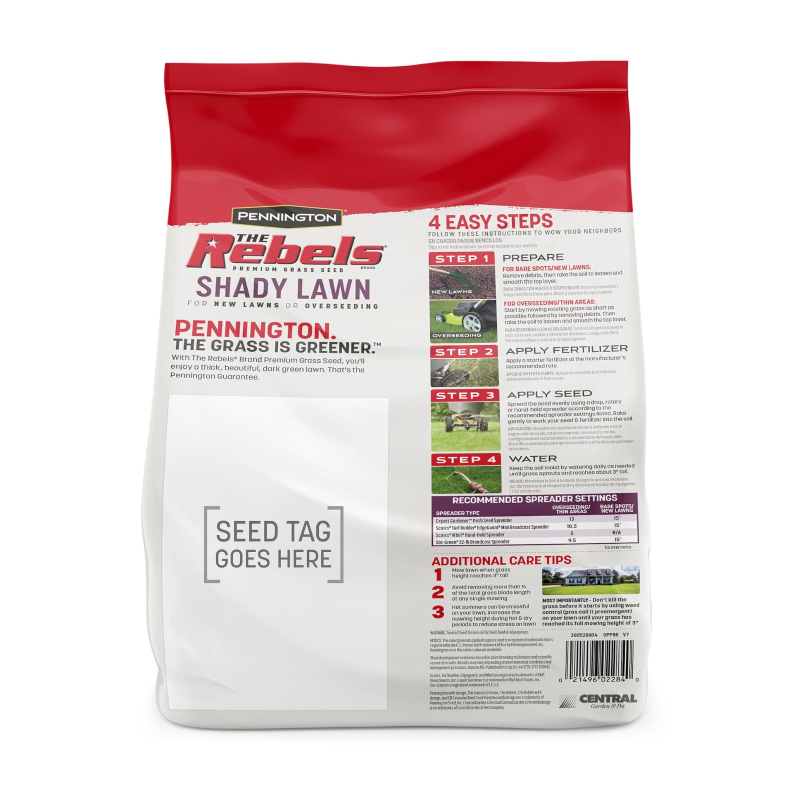 Pennington The Rebels Tall Fescue Shady NSD3&nbsp;Grass Seed Mix 3 lb