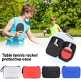 thumbnail image 3 of Premium Table Tennis Racket Protective Case - Square Design, Portable, Durable Hard Shell for Racket Storage & Accessories, 3 of 8