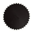 thumbnail image 2 of pitrice Premium Trampoline Mat Round Durable Replacement with V-Rings Lasting Long Black 6 ft 42 rings, 2 of 6
