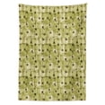 thumbnail image 3 of Ambesonne Fruits Tablecloth Rectangular Table Cover, Abstract Autumn Garden, 60"x84", Khaki Brown, 3 of 4