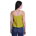 thumbnail image 3 of Moomaya Camisole Courte à Bretelles Spaghetti Imprimée pour Femmes, Hauts d'Été, 3 of 5