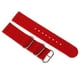 thumbnail image 4 of 18 20 22mm deportes militares tejido nailon tela banda correa hebilla de acero Rojo 20mm Hugo Correa de reloj de nylon 22mm, 4 of 10