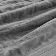 thumbnail image 5 of Comfort Spaces Plush to Sherpa Heated Wrap Blanket, Grey, 2 Piece Set, 5 of 5