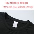 thumbnail image 5 of Ropa de fitness para hombre, baloncesto, entrenamiento básico, élite, manga larga, entrenamiento para correr, alta elasticidad, secado rápido, color sólido, manga larga, 5 of 5
