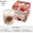 thumbnail image 2 of Fall Scented Candle - Happy Thanksgiving - 6oz Soy Wax Candle with Autumn Aroma - Fall Decor & Gift for Women and Men, 2 of 10