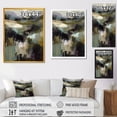 thumbnail image 4 of Designart "Abstract Delicate Brushstroke Painting III" Abstract Wall Decor, 4 of 5