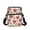 Christmas Poinsettia Pattern, variant on Crossbody Bags Cartoon Cat Print Lightweight Crossbody Purse for Hiking, Stretch Polyester with Compartments Sling Shoulder Bags