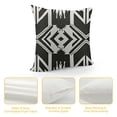 thumbnail image 4 of YINGXI Throw Pillow Cover Mexican Pattern, ,Geometric Print, Ethnic Design Decorative Pillow Case Cushion Cover Home Sofa Decor Pillow Cover… 12x12in, 4 of 5