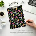 thumbnail image 4 of FMSHPON Cute Birds Flowers Butterfly Clipboard Hardboard Wood Nursing Clip Board and Pull for Standard A4 Letter 13x9 inches, 4 of 7