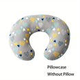 thumbnail image 5 of 1pc Baby U-shaped Breastfeeding Pillow Cover, Multi Functional Seat Pillow Removable Printed Pillow Cover Breastfeeding Pillow Cover Removable And Washable (excluding Pillow Core), 5 of 5