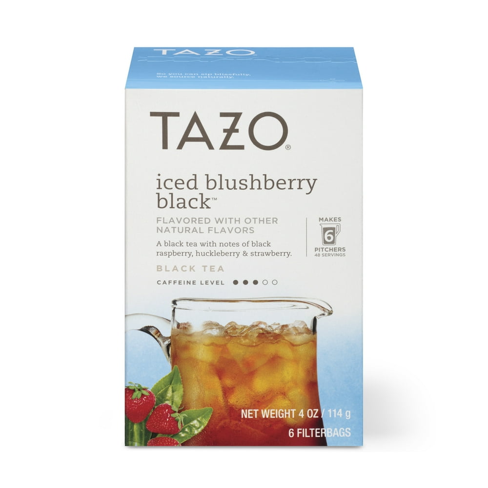 Tazo Iced Blushberry Black Tea Filterbags (6 count)
