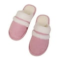 thumbnail image 3 of YLYL Men's Women's Fuzzy Scuff Slippers with Anti-Skid Rubber Sole Indoor and Outdoor Slippers, 3 of 9