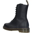 thumbnail image 2 of Dr. Martens, 1490 10-Eye Leather Boot for Men and Women 10 Black Virginia, 2 of 8
