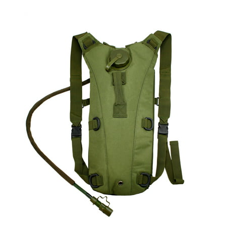 2L Hydration System Climbing Survival Hiking Pouch Backpack Bladder Water