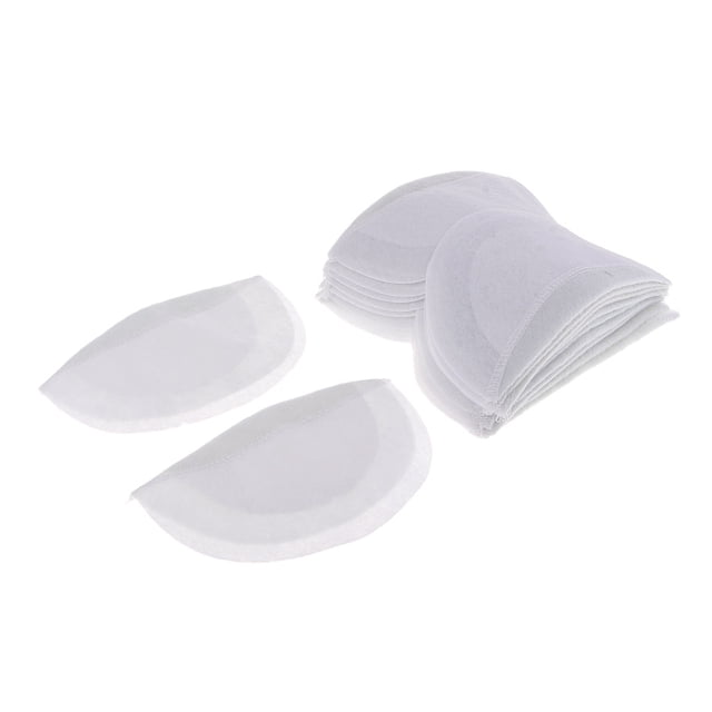 10 Pair Sew-In Padding Sponge Shoulder Pads Padding for Clothes Sewing Accessories