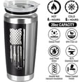 thumbnail image 5 of Father''s Day Gifts for Dad, Men, Husband, Grandpa, Mechanic Father, Handyman - Mens Birthday Gift Ideas, Gifts for Dad for Birthday, Fathers day, Christmas, Keeps Drinks Hot or Cold, 20oz Tumbler, 5 of 6
