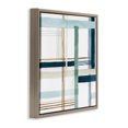 thumbnail image 3 of Stupell Industries Modern Soft Woven Pattern Brown Floating Frame Canvas Art, 18 x 18, by Grace Popp, 3 of 8