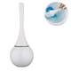 thumbnail image 1 of Escobillas para inodoro para baño Escobilla y soporte para inodoro de acero inoxidable Desmontable WC Elegante escobilla para inodoro Juego de escobillas de limpieza con base y mango largo de ABS Fokelyi 2035090, 1 of 9