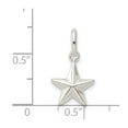 thumbnail image 6 of Auriga Fine Jewelry 925 Sterling Silver Star Charm Pendant for Women(L-18mm, W-12mm), 6 of 6