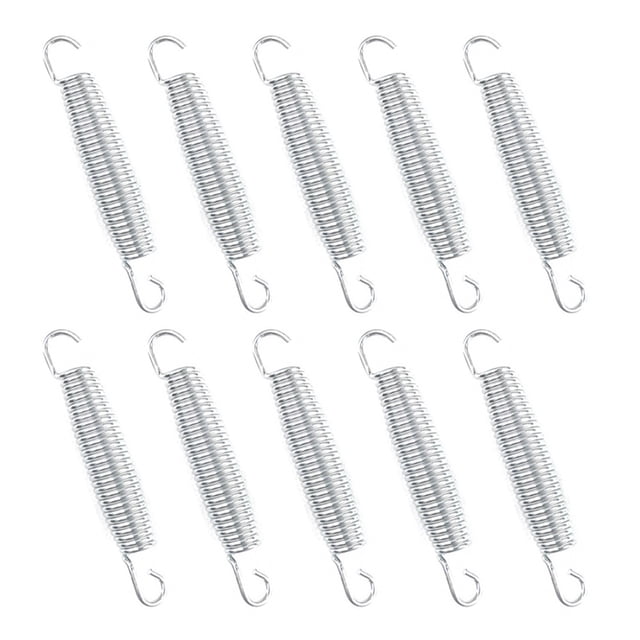 KAKOWELY 10 Pcs Ressorts de Trampoline pour Amélioration des Rebonds Usage Intensif pour Familles