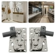 thumbnail image 6 of 1 Pairs Cabinet Drawer Soft Close Tip Out Tray Hinges Scissor Hinges 45 Degrees, 6 of 8