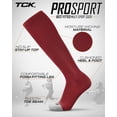 thumbnail image 2 of TCK Prosport Performance Tube Socks (Cardinal, Medium), 2 of 2