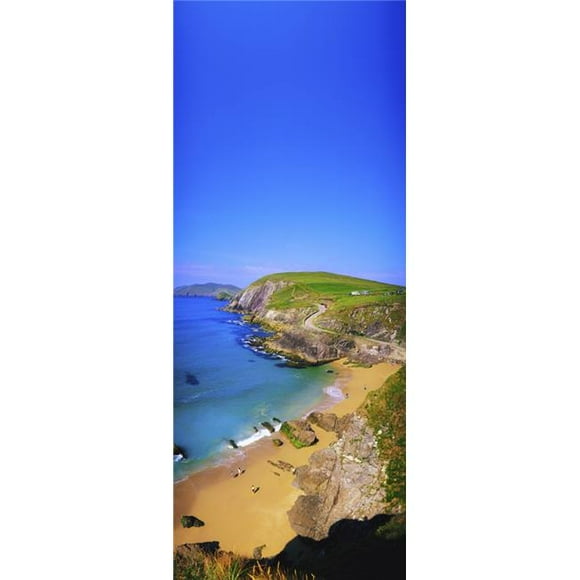 Posterazzi DPI1804371LARGE Coumeenoole Beach Dingle Peninsula Co Kerry Ireland Poster Print by The Irish Image Collection, 18 x 44 - Large