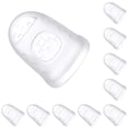 thumbnail image 2 of Bearachild Silicona para guitarra yemas de los dedos protectores de dedos antideslizante ukelele Fingerstall ahuecado hipoalergénico estirable Type2 NO2, 2 of 6