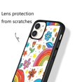 thumbnail image 4 of Compatible with iPhone 14 Pro Max case Soft TPU Glossy Flower Pattern Phone Case for Women and Girls, 4 of 5