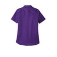 thumbnail image 4 of Port Authority Women's Short Sleeve SuperPro React Twill Shirt - LW809, 4 of 4