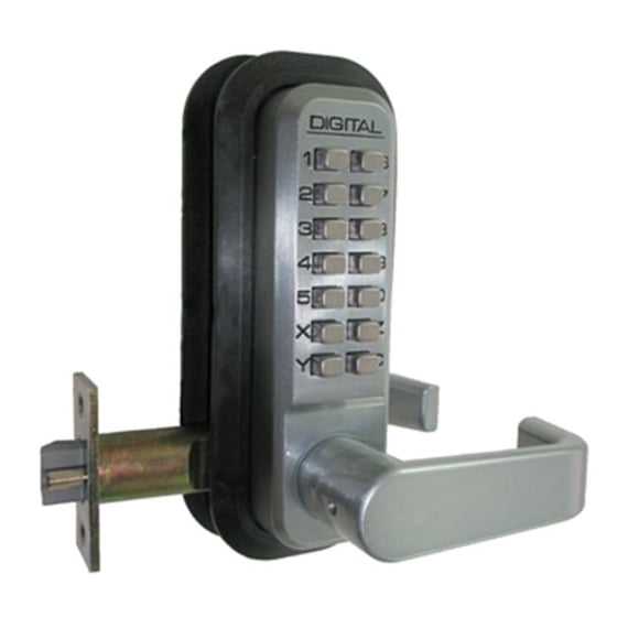 Lockey  Mechanical Keyless Lock With Passage Function Double Sided Combination - Oil Rubbed Bronze