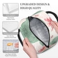 thumbnail image 6 of YFYANG Portable Waterproof Insulated Lunch Bag, Vintage Watercolor Lotus Pattern Reusable Cooler Bag / Picnic Bag for Adults Teens, 6 of 9