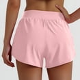 thumbnail image 5 of UAMVSH Running Shorts for Women Summer Lightweight Gym Athletic Track Shorts High Waist Stretch Tennis Active Shorts with Pockets(Medium,Pink), 5 of 7