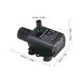 thumbnail image 2 of POINTERTECK DC12V USB 5V Mini Pompe à Eau Sans Balais Réglable en 4 Modes, 2 of 8