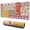Pioneer Flower Floral-3, variant on Long Mouse Pads for Desk,Pioneer Flower Floral Print Pattern Desk Mats on Top Of Desks, Desk Mouse Pad Extra Large with 3mm Non-Slip Base and Stitched Edge for Gaming,Office,Work,Home 31.5"x11.8"