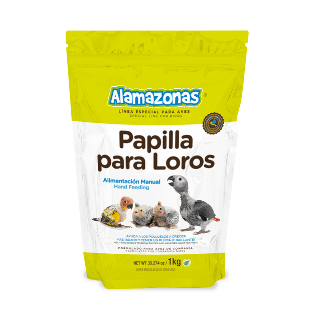 Papillas para Loros 1kg Alamazonas Papillas para Loros 1kg