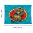 thumbnail image 2 of Tapestry Cat Headphones Sunglasses for Bedroom Wall Hanging 60 X90 IN, 2 of 3