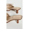 thumbnail image 2 of Sam Edelman Darcie Natural Squared Open Toe Kitten Heel Slip On Fashion Mules (Natural, 5.5), 2 of 4
