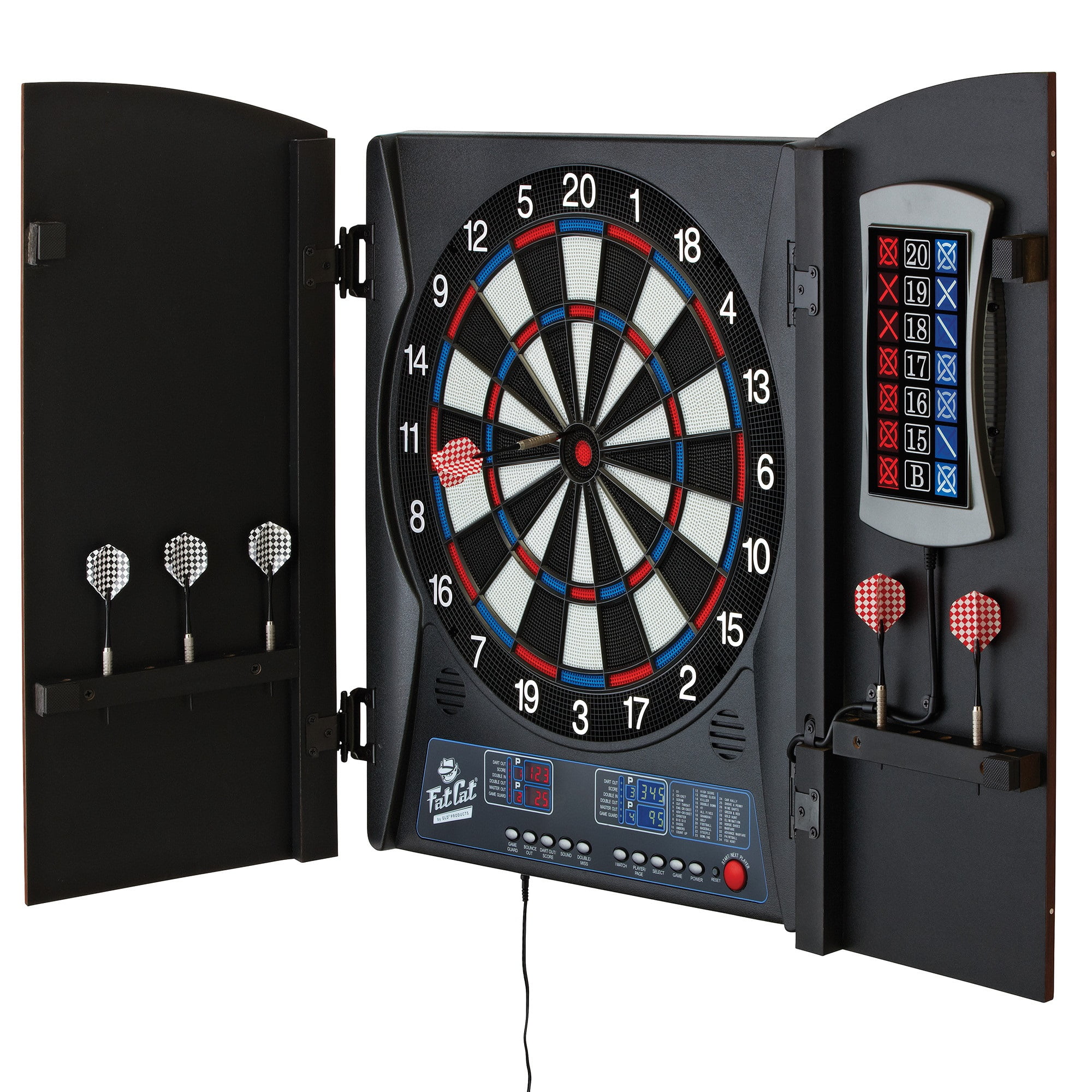 Arachnid Cricket Pro 750 Electronic Dartboard Features 36