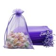 thumbnail image 1 of Dinheiro 100 bolsas de organza transparente de 3,93 x 4,72 pulgadas (10 x 12 cm), bolsas de regalo de boda con cordón, bolsas de regalo de joyería para fiesta, joyería, 1 of 5