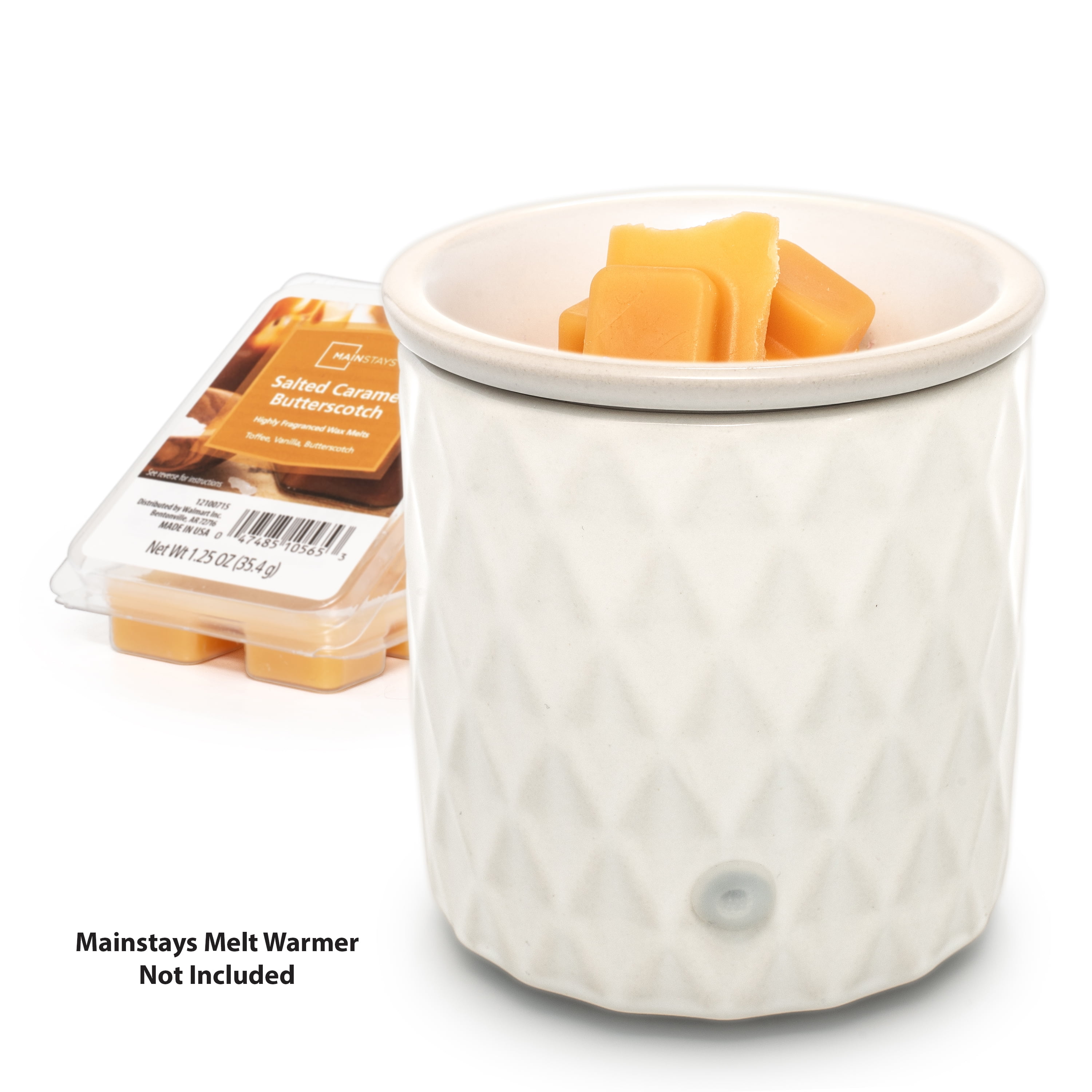(6 pack) Mainstays Salted Caramel Butterscotch, Scented Wax Melt, 1.25 oz