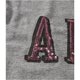 thumbnail image 2 of Aeropostale - Camiseta adornada con logotipo de lentejuelas para mujer, gris, grande, 2 of 2