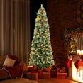 thumbnail image 4 of Gymax 9 FT Artificial Xmas Tree w/ 1416 Branch Tips 560 Warm White LED Lights, 4 of 10