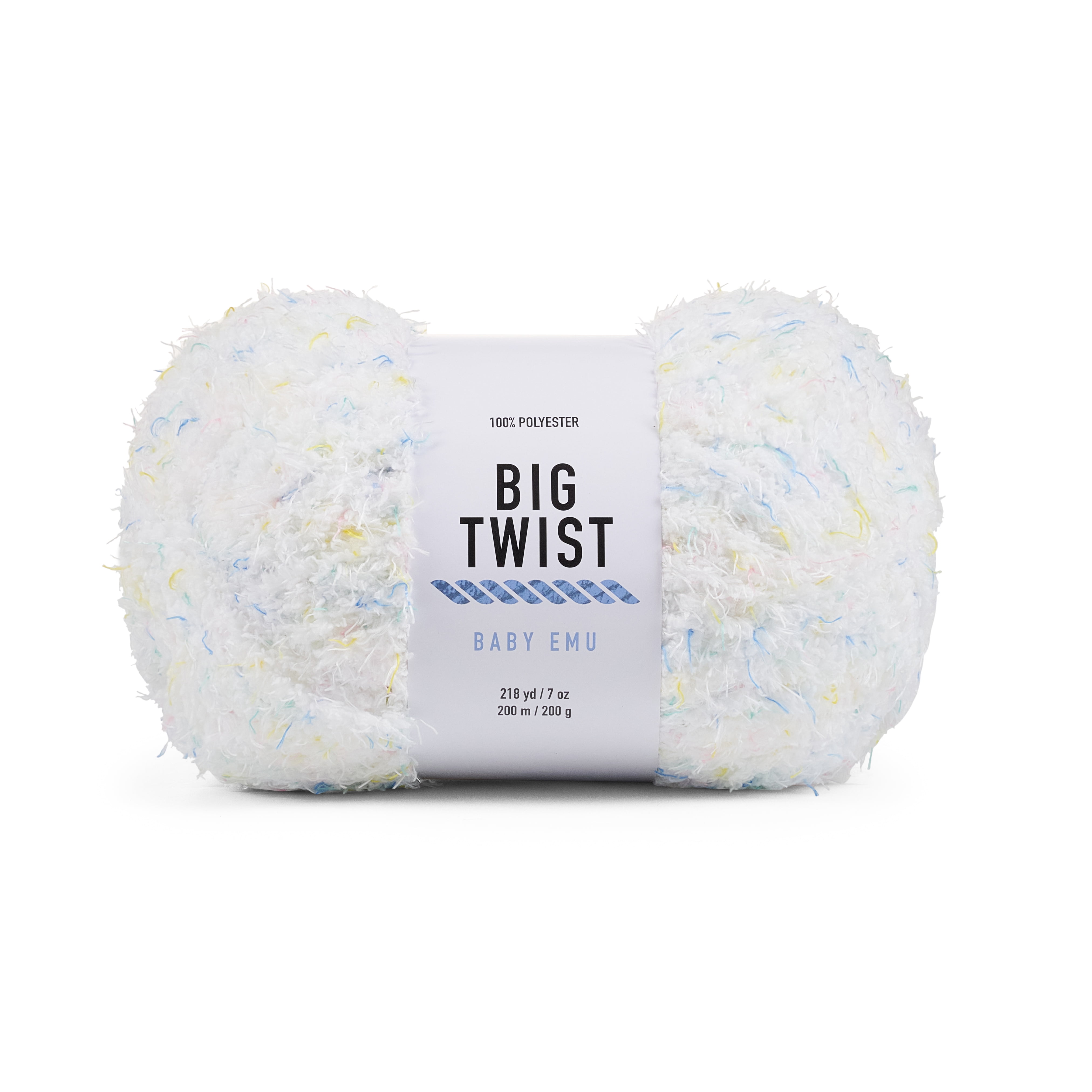 Big Twist Baby Emu 4 Pack Bulky Polyester Yarn, Duckling, 218 yd, 7 oz