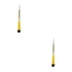 thumbnail image 1 of Bearachild Kids Adsorbable Blackboard Marking Drawing Pen Markers Pencil Chalkboard Erasable Handwriting Anti-smudge Smooth Writing Amarillo 2piezas, 1 of 6
