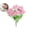 Pink, variant on Artificial Silk Flower Bouquet – 6-Head Fake Floral Arrangement for Wedding Party Home Decor, Beige