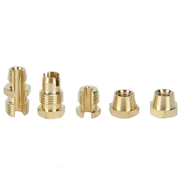 Kit de Termopar de Estufa de Gas de Repuesto para Horno, Chimenea, Estufa, Prevenies de Llamas y Fugas de Gas Con 5 Tuercas Adaptadoras