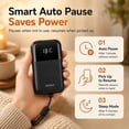 thumbnail image 4 of Hand Warmers Rechargeable, Heat Levels (104–131°F), Real-Time Temp & Battery Display, Electric Hand Warmers, Fast Heating, Fits in Gloves/Pocket, Gifts for Women & Men, 4 of 9