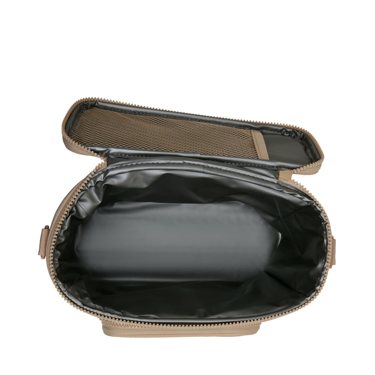 Madden NYC Women's Front Pocket Lunchbox, Khaki photo 3