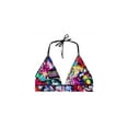 thumbnail image 1 of PilyQ Playa Reversible Seamless Halter Top PLA-158H D-Cup / Multi, 1 of 1